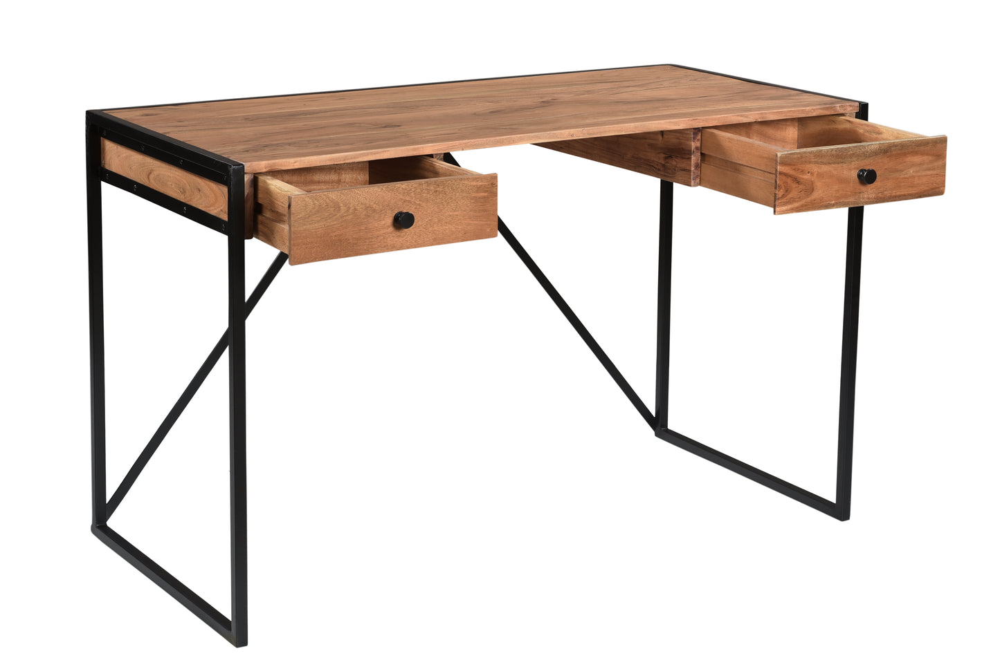 BUREAU 2 TIROIRS 120 CM - Coconvali